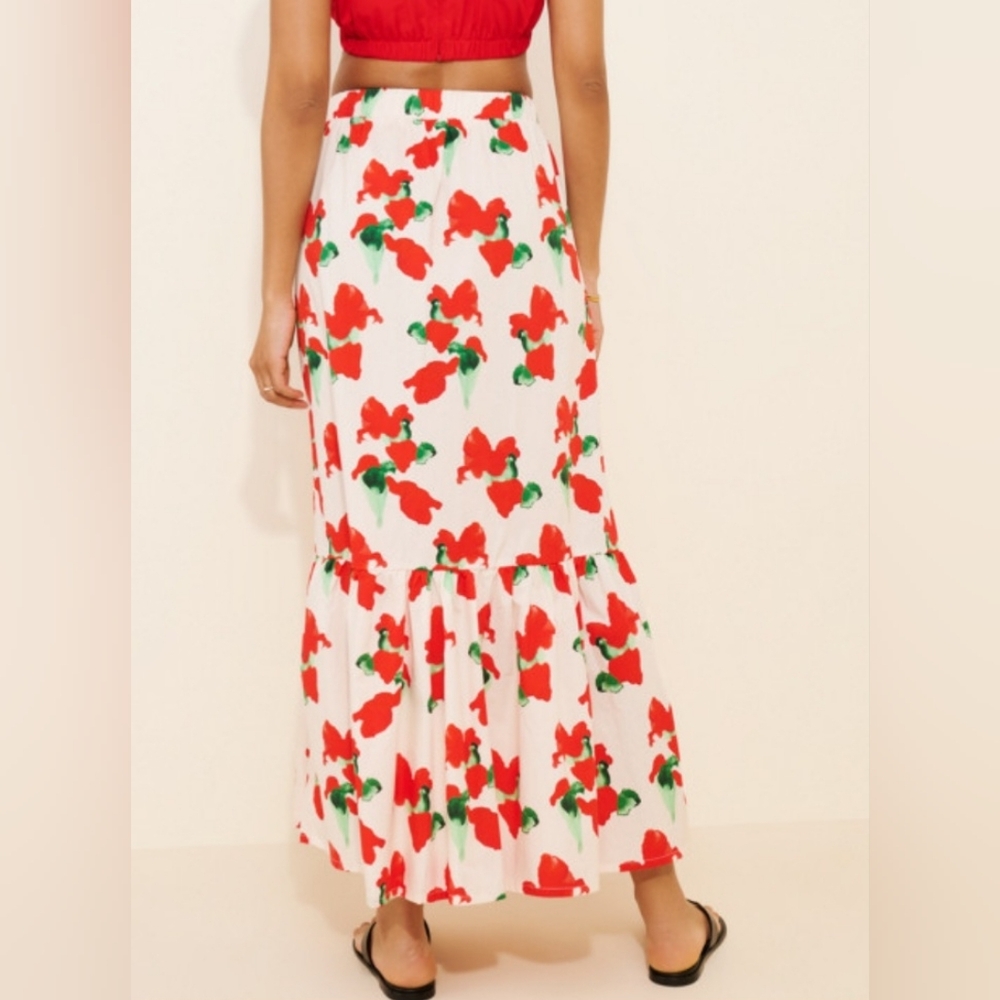 Anthropologie The Lulo Project Crustacean Maxi Skirt - Picture 2 of 7